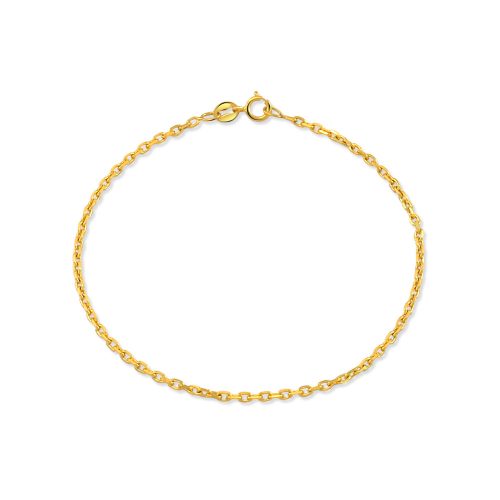 14k arany karkotő Anker 17,5 cm