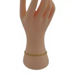 Arany karkötő 14k, Scharless 19,5 cm