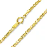 Arany karkötő 14k, Scharless 19,5 cm