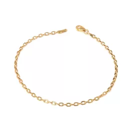 14k arany karkotő Anker, 19,5 cm