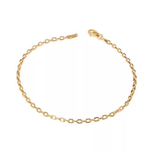 14k arany karkotő Anker, 19,5 cm