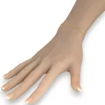 14k arany karlánc, Gucci,  17,5 cm