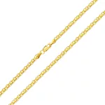 14k arany nyaklánc, Biscmarck, 45 cm