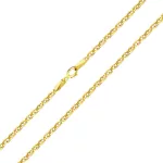 14k arany nyaklánc, Gucci, 55 cm