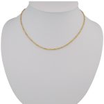 14k arany nyaklánc, Szingapúri 45 cm