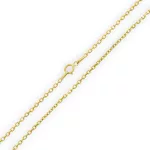 14k arany nyaklánc, Anker, 50 cm