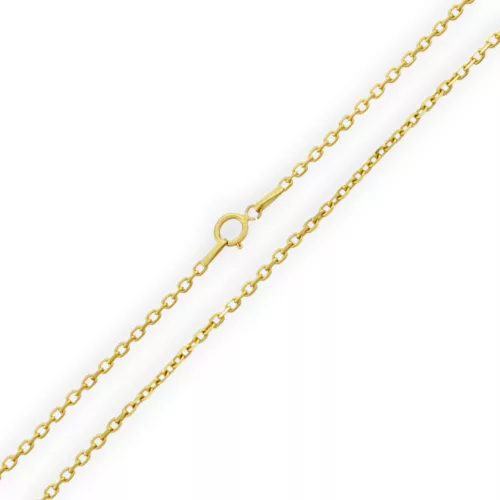 14k arany nyaklánc, Anker, 50 cm