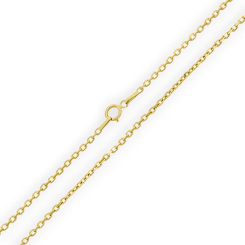 14k arany nyaklánc, Anker, 45 cm