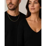 14k arany nyaklánc Waless, 60 cm
