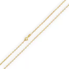14k arany nyaklánc, kétszínű Anker, 55 cm
