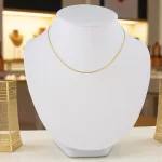 14k arany nyaklánc, Biscmarck, 45 cm