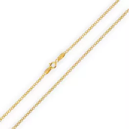 14k arany nyaklánc, Biscmarck, 50 cm