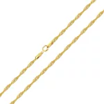 14k arany nyaklánc, Szingapúri 42 cm