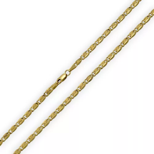14k arany nyaklánc, S-Pancer, 55 cm