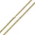 14k arany nyaklánc, S-Pancer, 55 cm