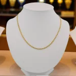 14k arany nyaklánc, S-Pancer, 55 cm