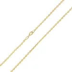 14k arany nyaklánc, Anker, 50 cm