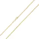 14k arany nyaklánc, Anker, 50 cm