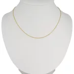 14k arany nyaklánc, Anker, 50 cm