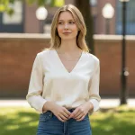 14k arany nyaklánc, Anker, 50 cm