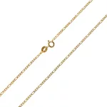 14k arany nyaklánc, Figaro, 50 cm