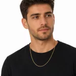 14k arany nyaklánc Waless, 55 cm