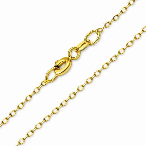 14k arany nyaklánc, Anker, 55 cm