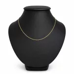 14k arany nyaklánc, Szingapúri 45 cm