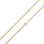 14k arany nyaklánc, Gucci, 50 cm