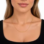 14k arany nyaklánc Waless, 50 cm