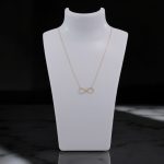 14k arany nyaklánc,végtelen medállal