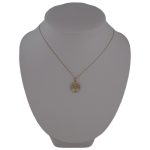 14k arany medál, életfa, kristályokkal