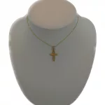 14k arany medál, kereszt