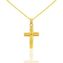 14k arany kereszt medál