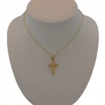 14k arany kereszt medál