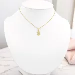 14k arany medál, dollárjel
