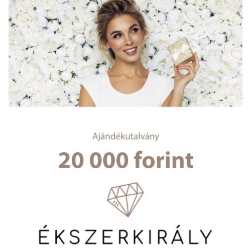 Ajándék utalvány 20 000 Ft