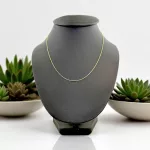 14k arany nyaklánc, Anker, 42 cm