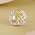 Ezüst charm ginkgkolevéllel