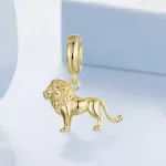 Ezüst charm 925, oroszlán