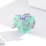 Ezüst charm, bohóc