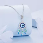 Ezüst charm, álomfogó