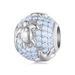 Ezüst charm, tenger