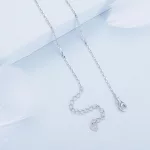 Ezüst női nyaklánc csillagokkal