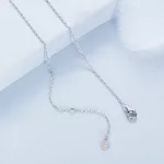 Ezüst női nyaklánc horgonymedállal