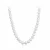 Ezüst nyaklánc gyöngyökkel, S