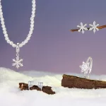 Ezüst nyaklánc hópihemedállal