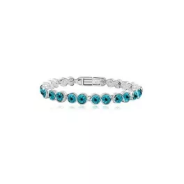 Swarovski köves karkötő Kék Diamond 