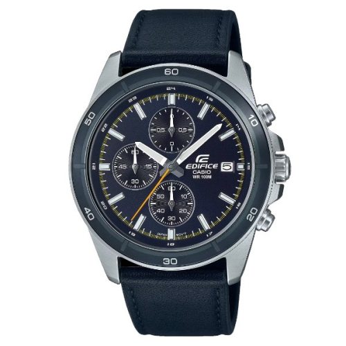 Casio Edifice EFR-526L-2CVUEF férfi karóra, ezüstszürke/éjkék/fekete