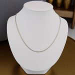 Ezüst nyaklánc, kígyó 60 cm uniszex